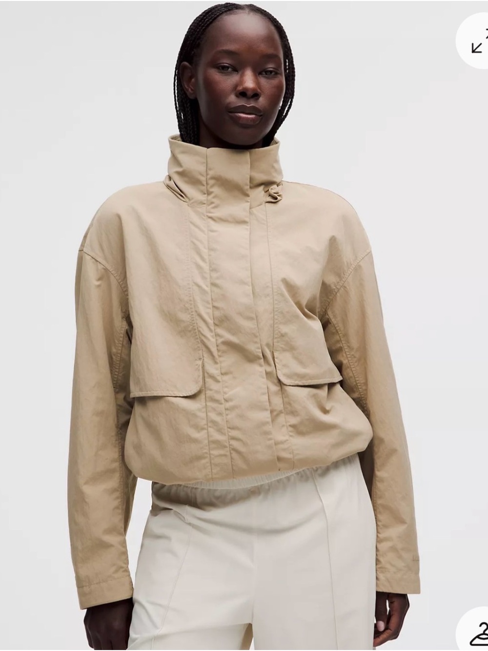 Lululemon Always Effortless Jacket- "Evolve". Size Small. Worn once. With hood. - Picture 7 of 12